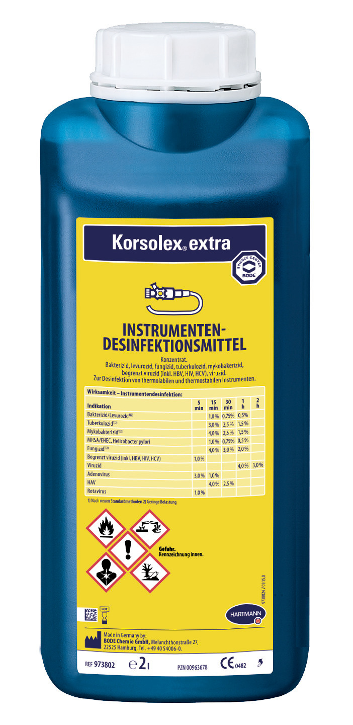 Hartmann | Korsolex extra | Desinfektionsmittel | 2 Liter