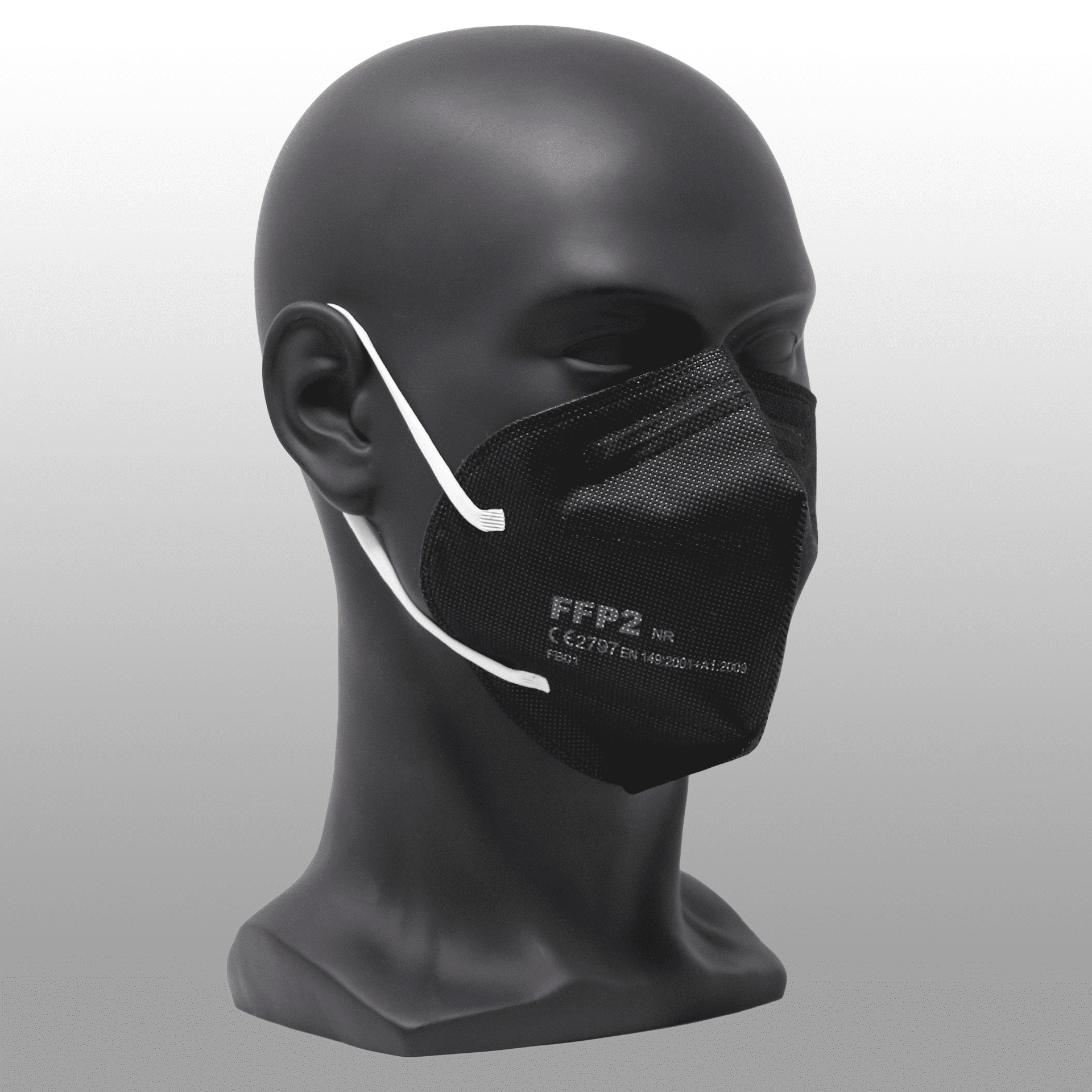 DIWAMEDICAL FFP2 Maske | 10 Stück | schwarz