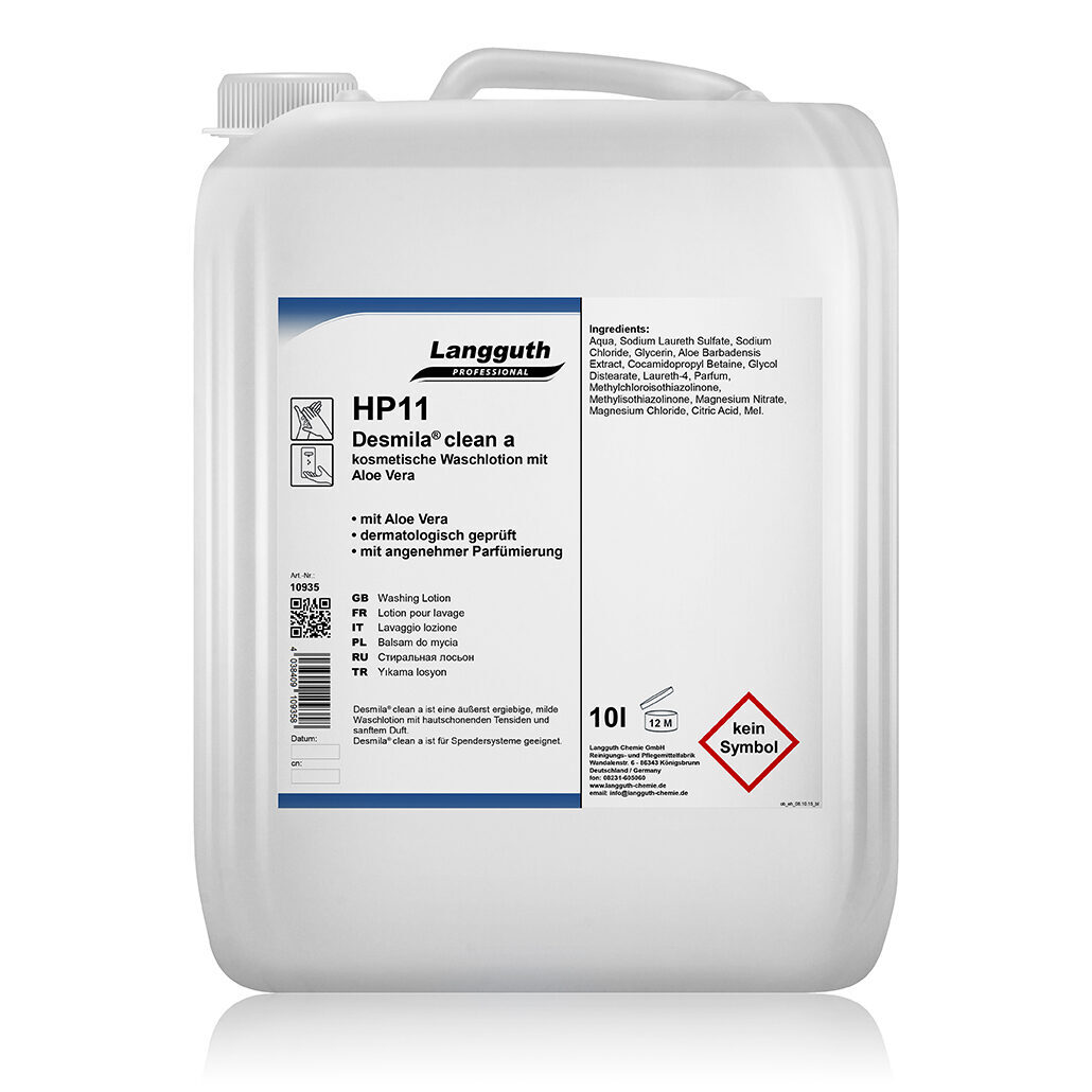 Langguth | HP11 Desmila clean a | kosmetische Seifencreme | 5 Liter Kanister