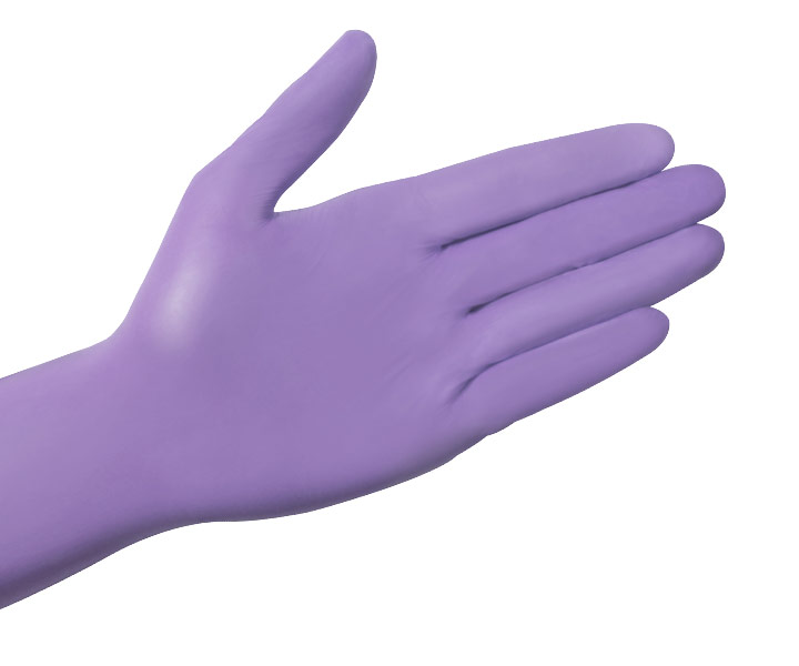 Med-Comfort Style Berry | Nitril Handschuhe  | 100 Stück | Lila | Größe XL