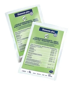 Hartmann | Dismozon plus | Desinfektionstücher | 100 x 16 g-Dosierbeutel