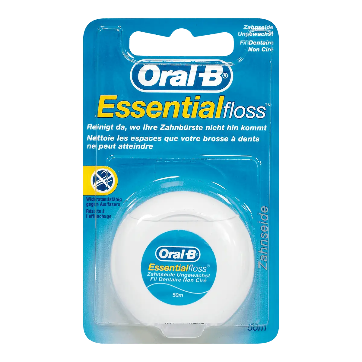 Oral-B | Essentialfloss | Zahnseide | ungewachst | 50 m