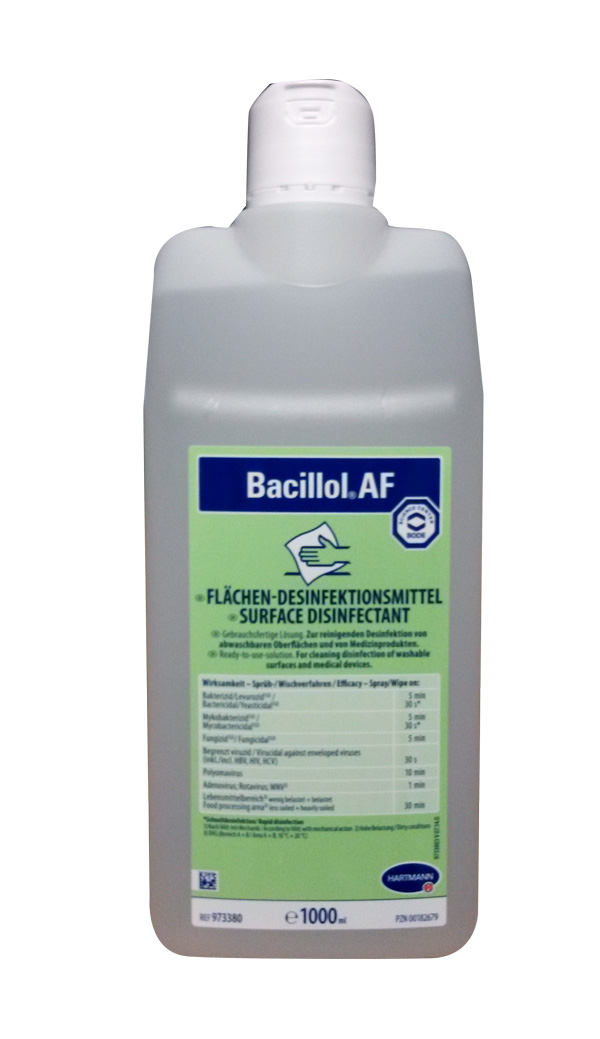 Hartmann | Bacillol AF | Flächendesinfektionsmittel  | 1 Liter